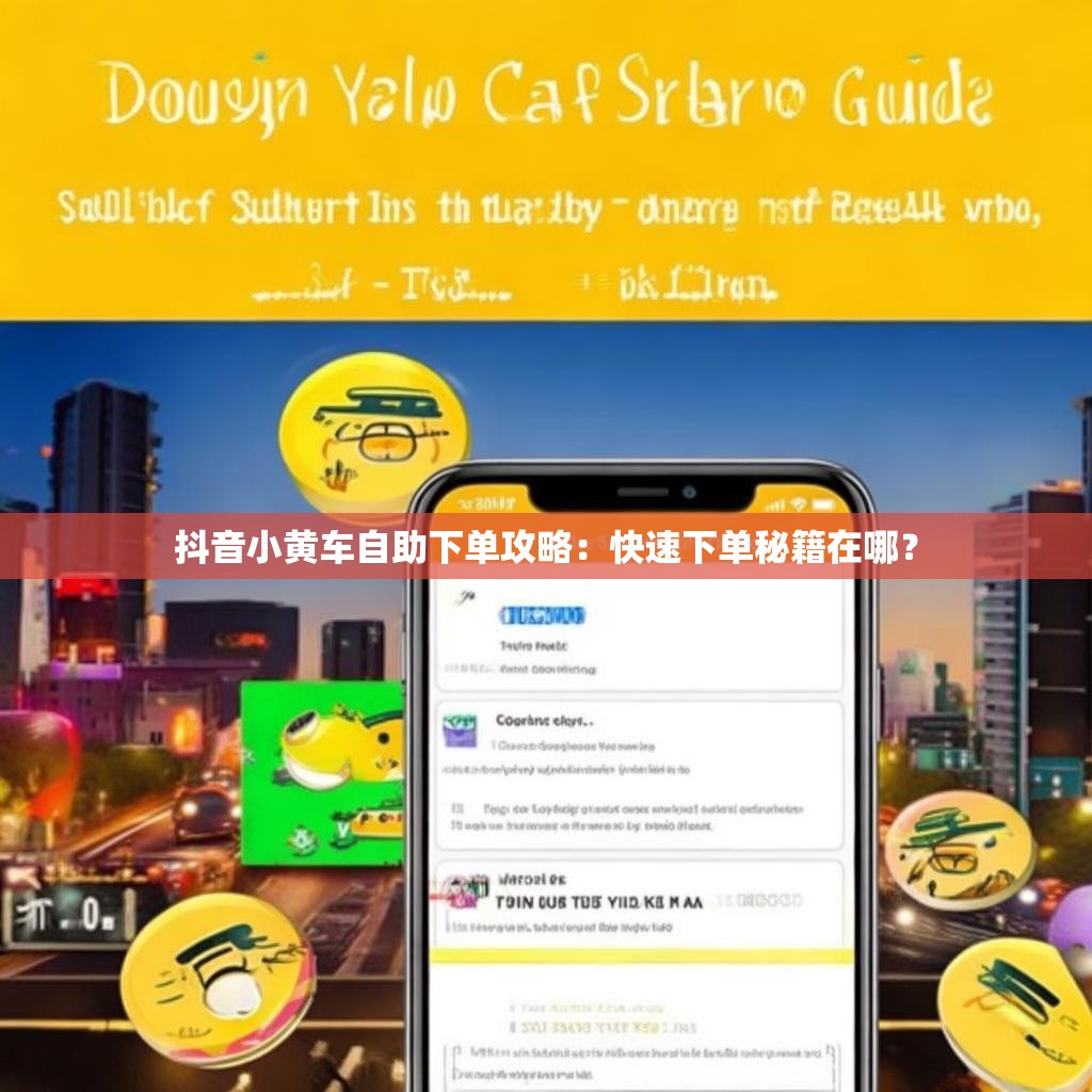 抖音小黄车自助下单攻略：快速下单秘籍在哪？