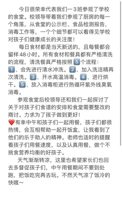 参观学校总结报告：食堂卫生、特色办学及研学活动情况